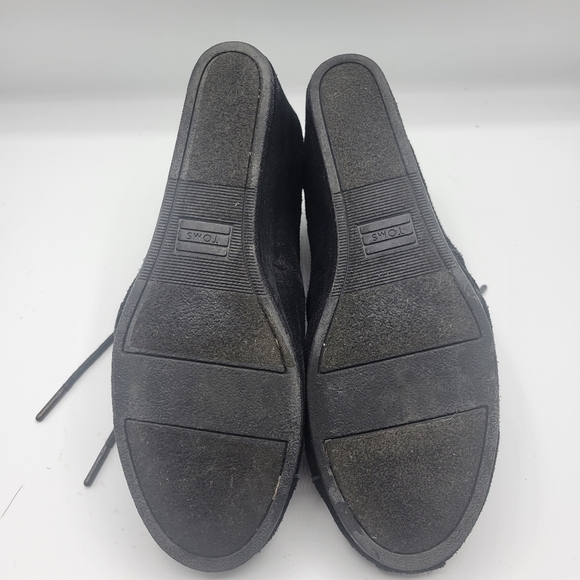 Tom's heeled ankle booties lace up size 9 - Picture 10 of 15